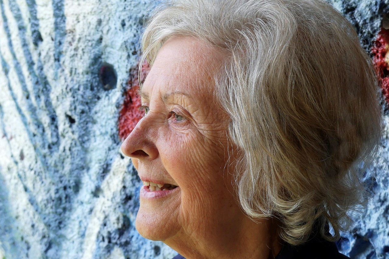 Seniorin, freundlich